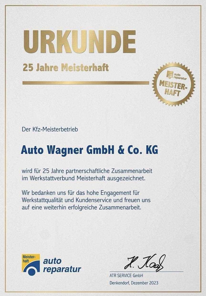 25 Jahre Meisterhaft